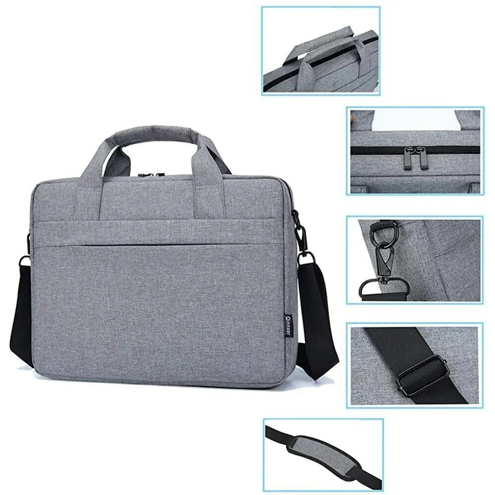 Shoulder Handbags Messenger Bag Laptop Case Fit 15.6inch Laptop Men/Women
